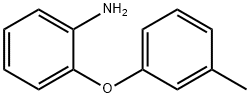 2-(3-メチルフェノキシ)アニリン 化学構造式