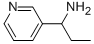 1-(3-吡啶基)-1-丙胺, 60289-67-0, 结构式