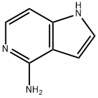 1H-吡咯[3,2-C]吡啶-4-胺, 60290-23-5, 结构式