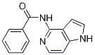 BenzaMide, N-1H-pyrrolo[3,2-c]pyridin-4-yl- Structure