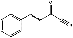 (E)-2-Oxo-4-phenylbut-3-enenitrile 化学構造式