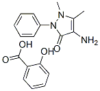 aminophenazone salicylate Structure