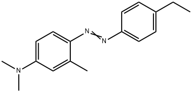 4'-エチル-2,N,N-トリメチルアゾベンゼン-4-アミン 化学構造式