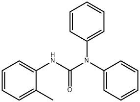3-(2-methylphenyl)-1,1-diphenyl-urea Struktur
