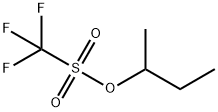 Methanesulfonic acid, trifluoro-, 1-Methylpropyl ester 结构式