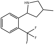 603068-24-2 Pyrrolidine, 4-methyl-2-[2-(trifluoromethyl)phenyl]- (9CI)