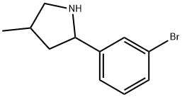 Pyrrolidine, 2-(3-bromophenyl)-4-methyl- (9CI)|