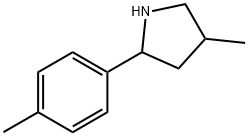 Pyrrolidine, 4-methyl-2-(4-methylphenyl)- (9CI),603068-49-1,结构式