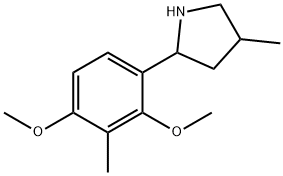 Pyrrolidine, 2-(2,4-dimethoxy-3-methylphenyl)-4-methyl- (9CI)|