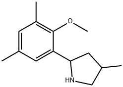 Pyrrolidine, 2-(2-methoxy-3,5-dimethylphenyl)-4-methyl- (9CI)|
