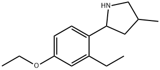 Pyrrolidine, 2-(4-ethoxy-2-ethylphenyl)-4-methyl- (9CI)|