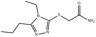 Acetamide, 2-[(4-ethyl-5-propyl-4H-1,2,4-triazol-3-yl)thio]- (9CI)|