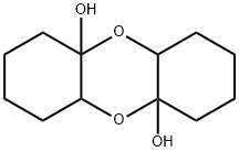 十二氢二苯并[B,E][1,4]二噁英-4A,9A-二醇, 60308-50-1, 结构式