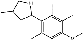Pyrrolidine, 2-(4-methoxy-2,3,6-trimethylphenyl)-4-methyl- (9CI) Struktur