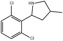 Pyrrolidine, 2-(2,6-dichlorophenyl)-4-methyl- (9CI)|