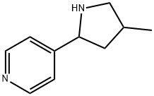Pyridine, 4-(4-methyl-2-pyrrolidinyl)- (9CI) Struktur