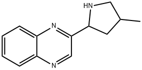 Quinoxaline, 2-(4-methyl-2-pyrrolidinyl)- (9CI) Struktur