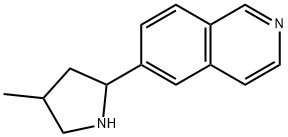 Isoquinoline, 6-(4-methyl-2-pyrrolidinyl)- (9CI)|