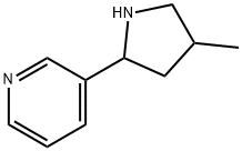 Pyridine, 3-(4-methyl-2-pyrrolidinyl)- (9CI) Struktur