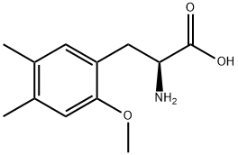 DL-2-Methoxy-4,5-dimethylphenylalanine Struktur