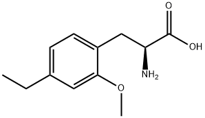 Phenylalanine, 4-ethyl-2-methoxy- (9CI) Struktur