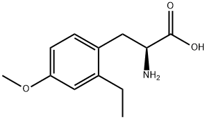 Tyrosine, 2-ethyl-O-methyl- (9CI) Structure
