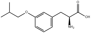 DL-3-(2-Methylpropoxy)phenylalanine Struktur
