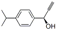 Benzenemethanol, alpha-ethynyl-4-(1-methylethyl)-, (alphaS)- (9CI) Structure