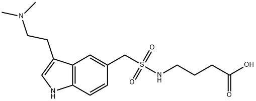 Γ-氨基丁酸阿莫曲普坦,603137-41-3,结构式