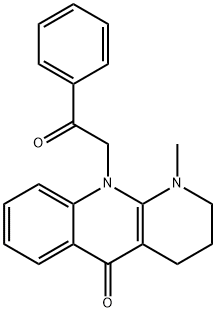 60315-51-7 2,3,4,10-Tetrahydro-1-methyl-10-phenacylbenzo[b][1,8]naphthyridin-5-one