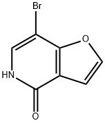 7-Bromofuro[3,2-c]pyridin-4(5H)-one Structure