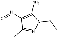 1H-Pyrazol-5-amine,  1-ethyl-3-methyl-4-nitroso-|