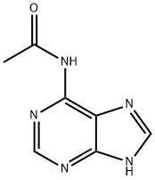 6-N-乙酰腺嘌呤, 6034-68-0, 结构式