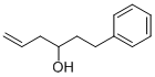 1-苯基己-5-烯-3-醇 结构式