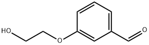 3-(2-ヒドロキシエトキシ)ベンズアルデヒド 化学構造式