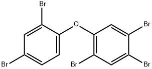 2,2',4,4',5-五溴联苯醚,60348-60-9,结构式