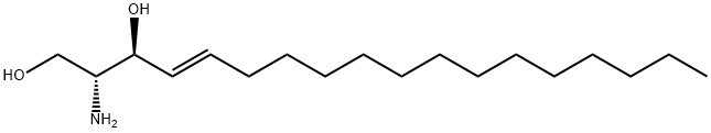 L-ERYTHRO-SPHINGOSINE Structure