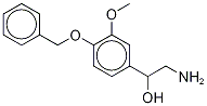 α-(AMinoMethyl)-3-Methoxy-4-(phenylMethoxy)-benzeneMethanol Struktur