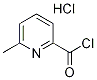2-(Chlorocarbonyl)-6-methylpyridine hydrochloride, 6-Methylpicolinoyl chloride hydrochloride 结构式