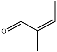 2-Butenal, 2-Methyl-, (2Z)- Structure