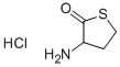 DL-高半胱氨酸硫内酯盐酸盐,6038-19-3,结构式