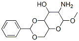 METHYL-4,6-O-BENZYLIDEN-2-AMINO-Α-D-MANNOSID, 6038-60-4, 结构式