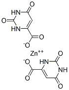 bis(1,2,3,6-tetrahydro-2,6-dioxopyrimidine-4-carboxylato-N3,O4)zinc 结构式
