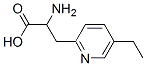 2-Pyridinepropanoicacid,alpha-amino-5-ethyl-(9CI) 结构式