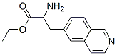 6-Isoquinolinepropanoicacid,alpha-amino-,ethylester(9CI) Struktur