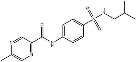 603945-73-9 Pyrazinecarboxamide, 5-methyl-N-[4-[[(2-methylpropyl)amino]sulfonyl]phenyl]- (9CI)