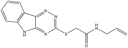 603945-94-4 Acetamide, N-2-propenyl-2-(2H-1,2,4-triazino[5,6-b]indol-3-ylthio)- (9CI)