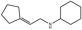 Cyclohexanamine, N-(2-cyclopentylideneethyl)- (9CI) Struktur