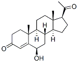 4-PREGNEN-6-BETA-OL-3,20-DIONE Structure