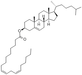 胆甾烯基亚油酸酯 结构式